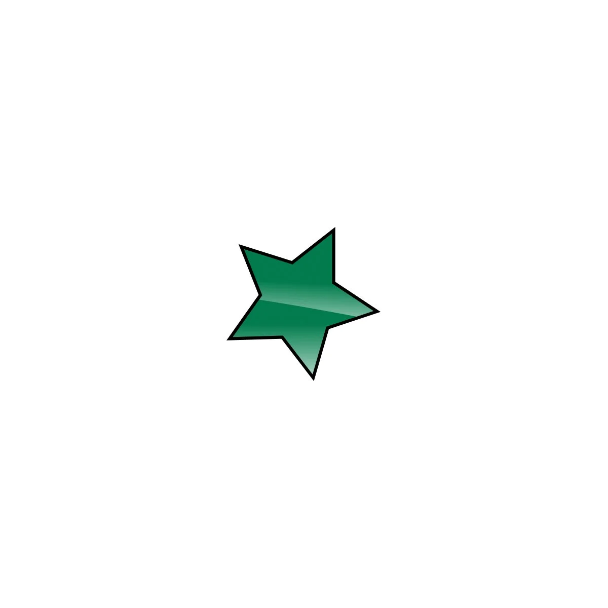 The Nealon star on its own in green, as used for the favicon.